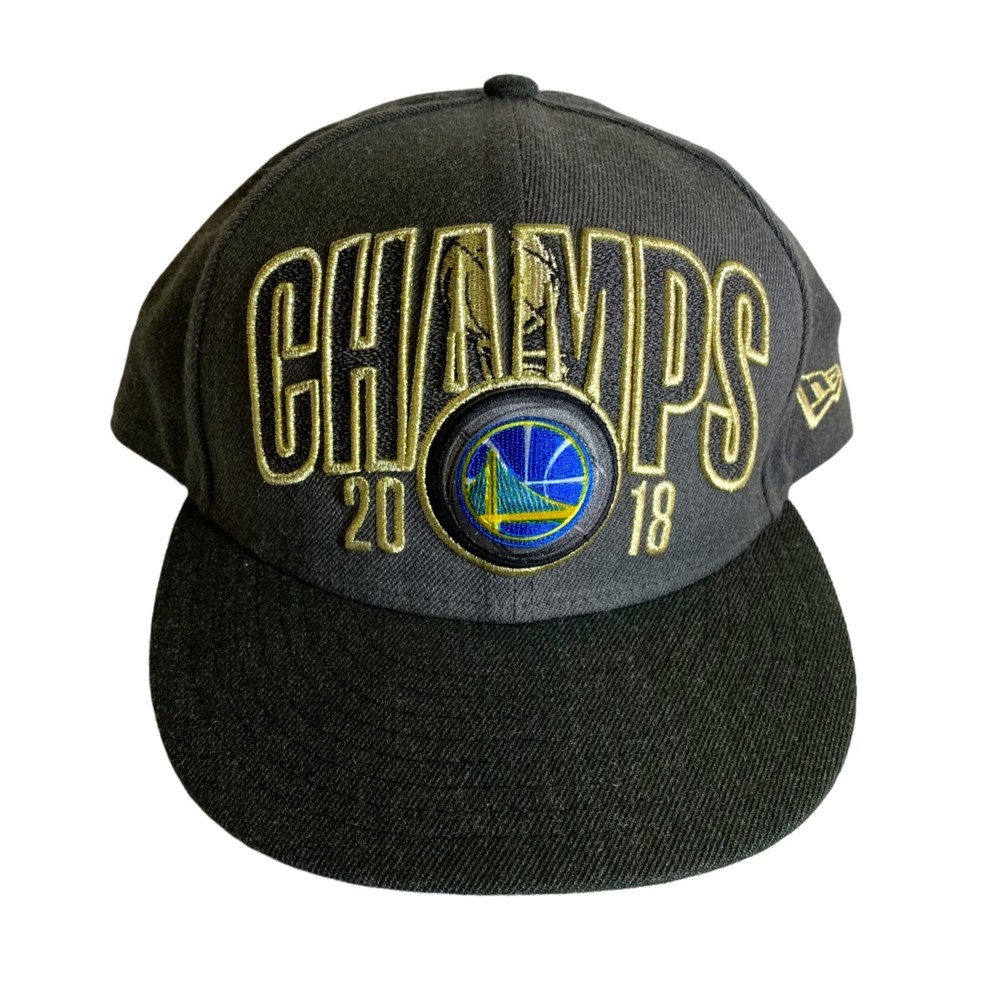 New Era NBA Golden State Warriors 2018 Finals Champs 9FIFTY Snapback Cap Hat